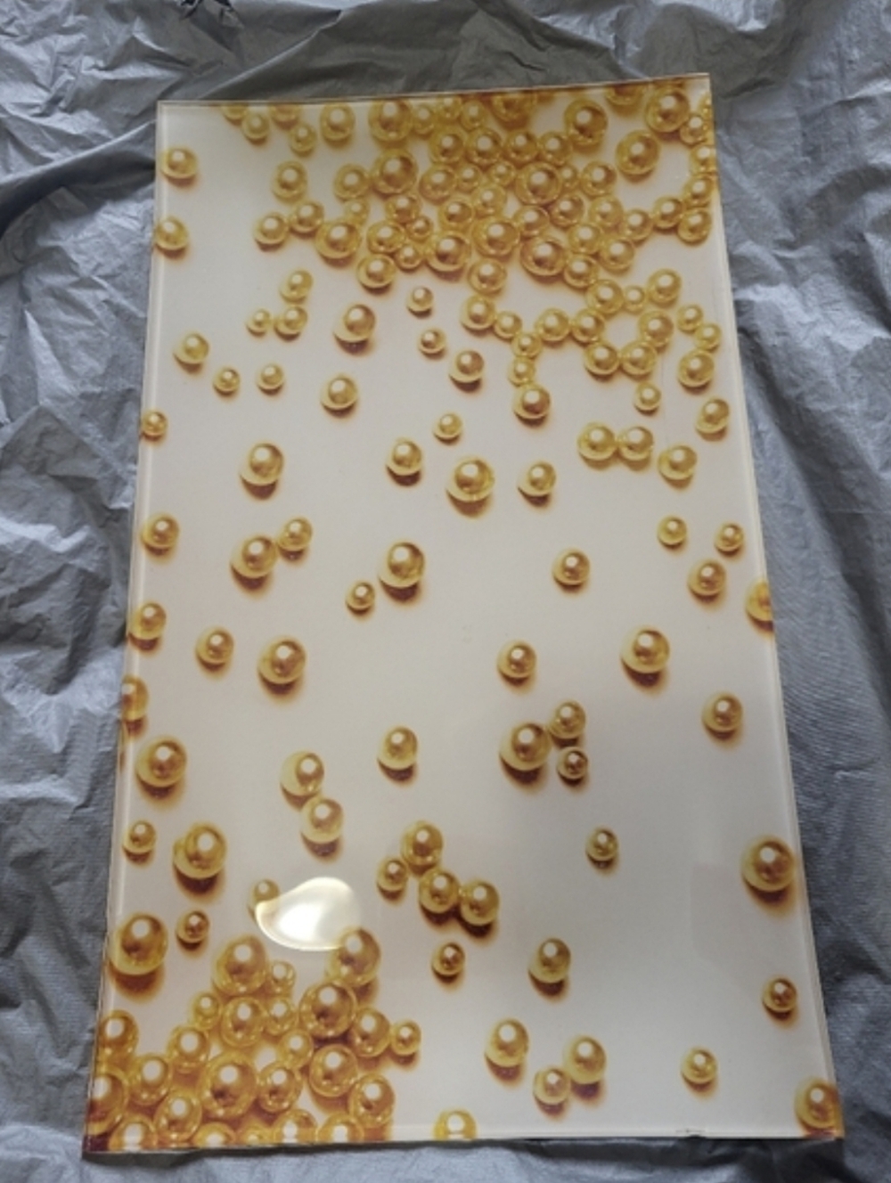 Kate Spade Gold Pearl Decorative Tray